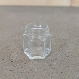Hexagon Glass Jar