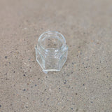 Hexagon Glass Jar