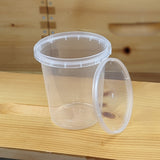Clear Plastic Honey Tubs