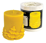 Cylinder With Trees Candle Mold