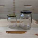 Meile Jar - Honeycomb Embossed Glass Jar