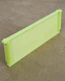 6 1/4" (Medium) Green Drone Comb - One Piece Plastic Frame