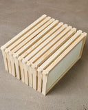 Assembled Deep Frame with White Foundation