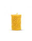 Cylinder with Leaves Candle Mold