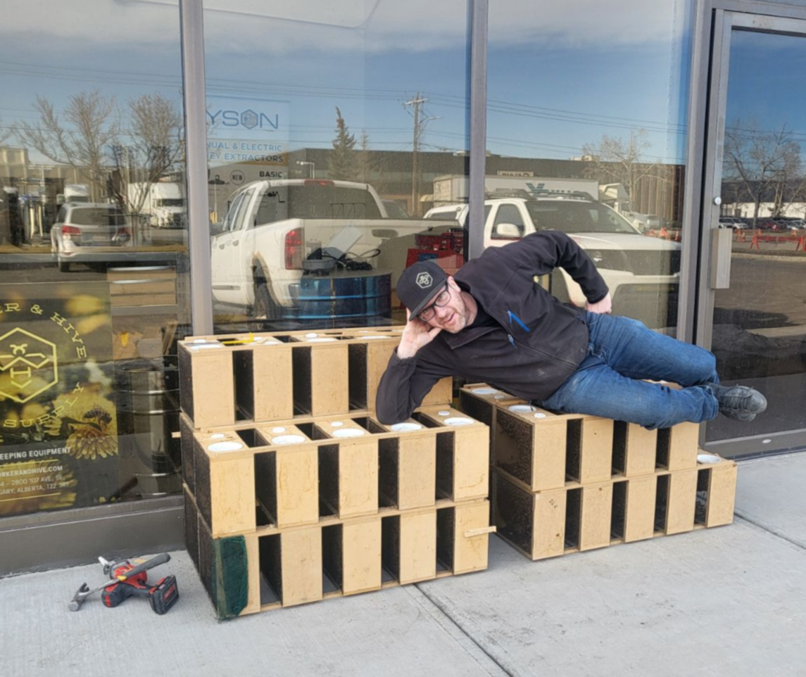 How we hive our packages in Calgary