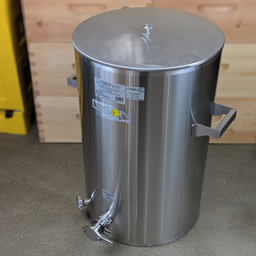 Lyson Water Jacketed 200KG Stainless Settler and Bottling Tank