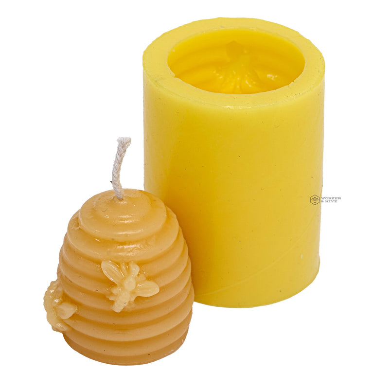 1 1/2" Skep Candle Mold