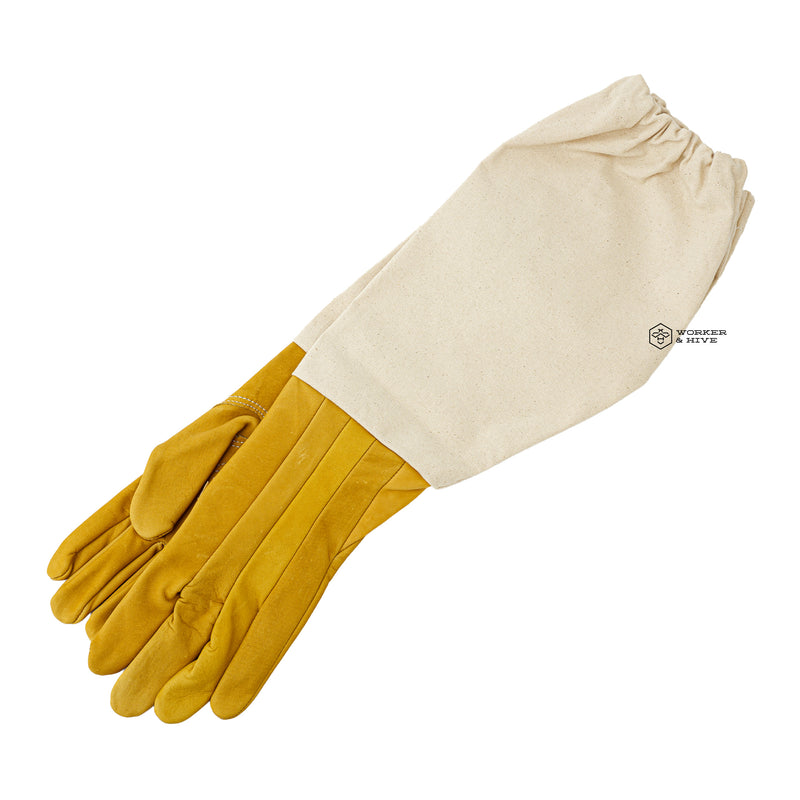 Canadian Made Cowhide Beekeeping Gloves