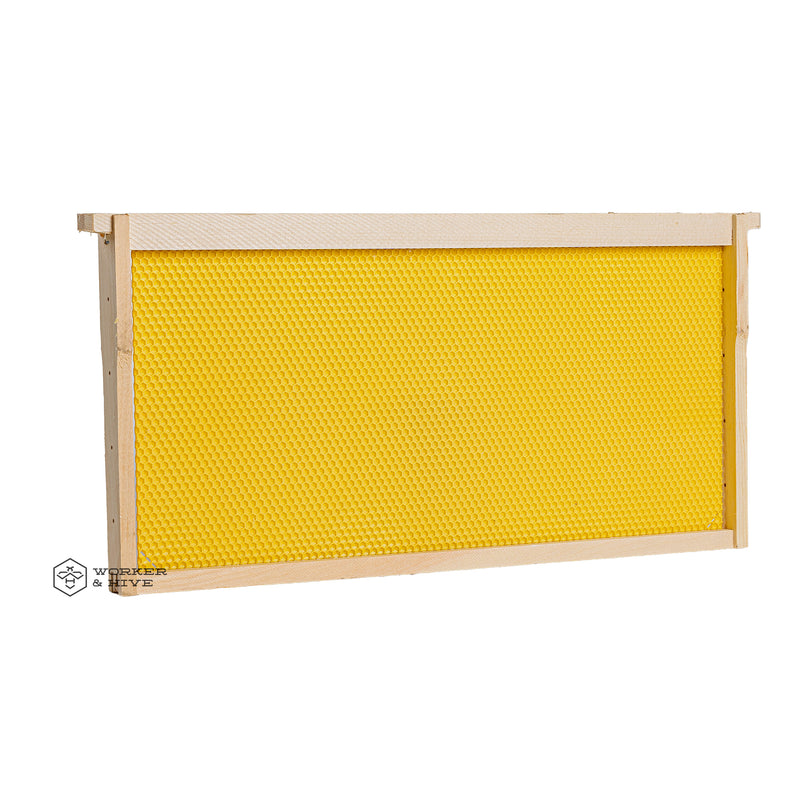Assembled Deep Frame with Yellow Foundation