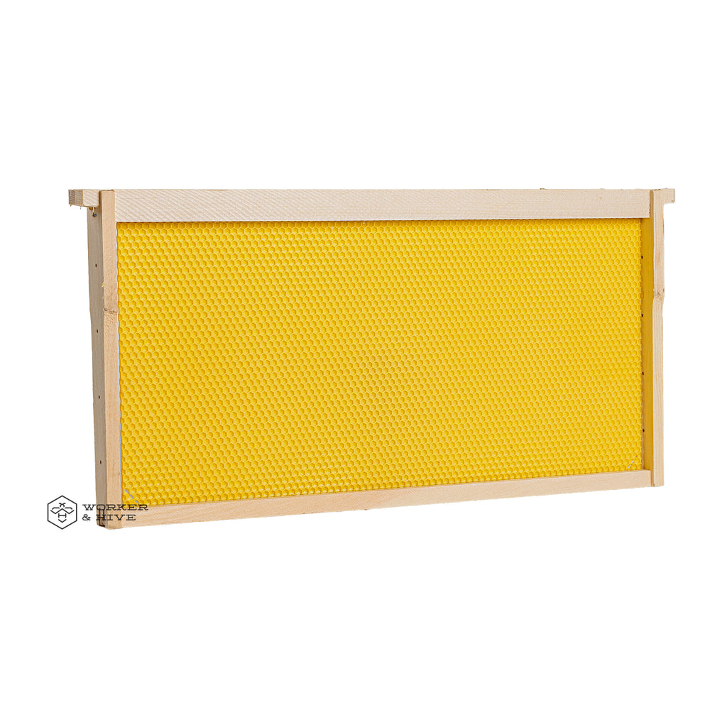 Assembled Deep Frame with Yellow Foundation