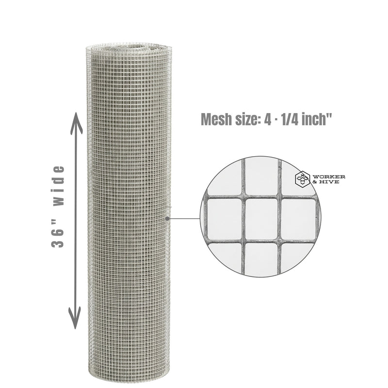 #4 Galvanized Mesh