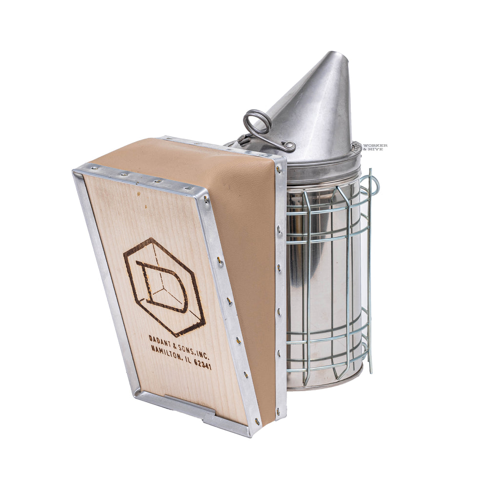 4 x 7 Stainless Steel Smoker w/shield - Dadant