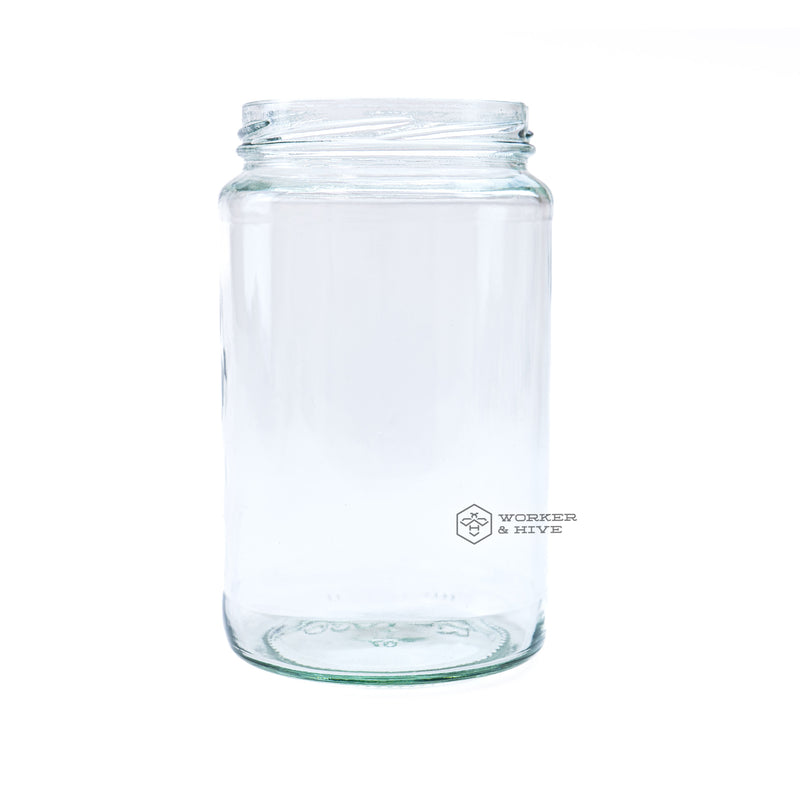 Glass Honey Jar