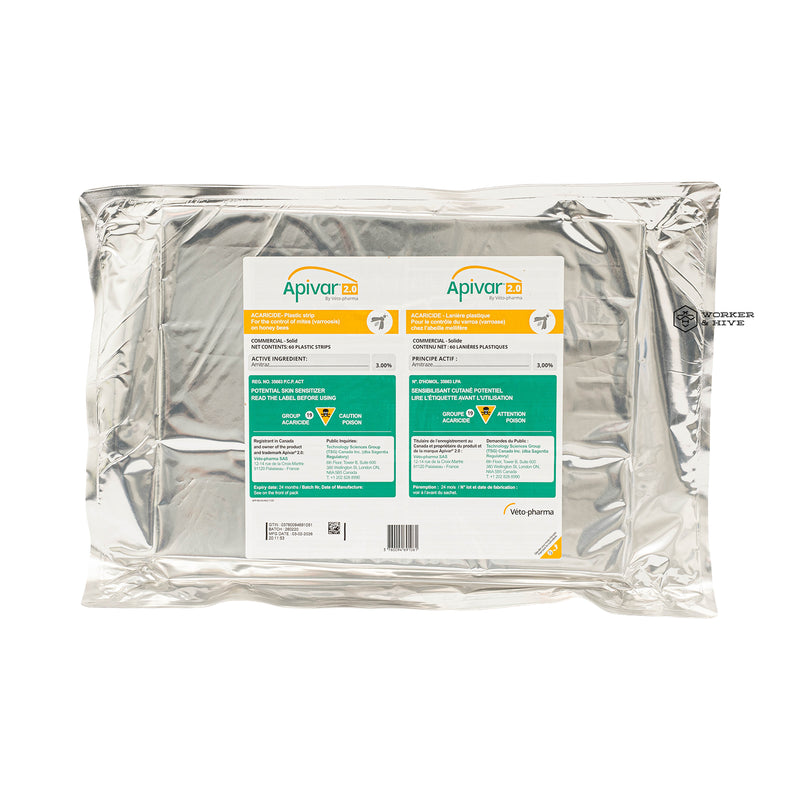 Apivar 2.0 Mite Treatment