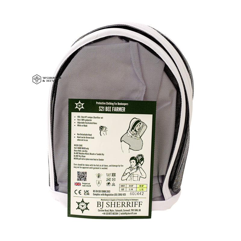 BJ Sherriff Bee Farmer Beekeeping Hood