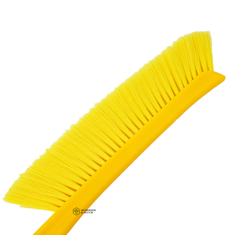 Bee Brush - Large Yellow Plastic