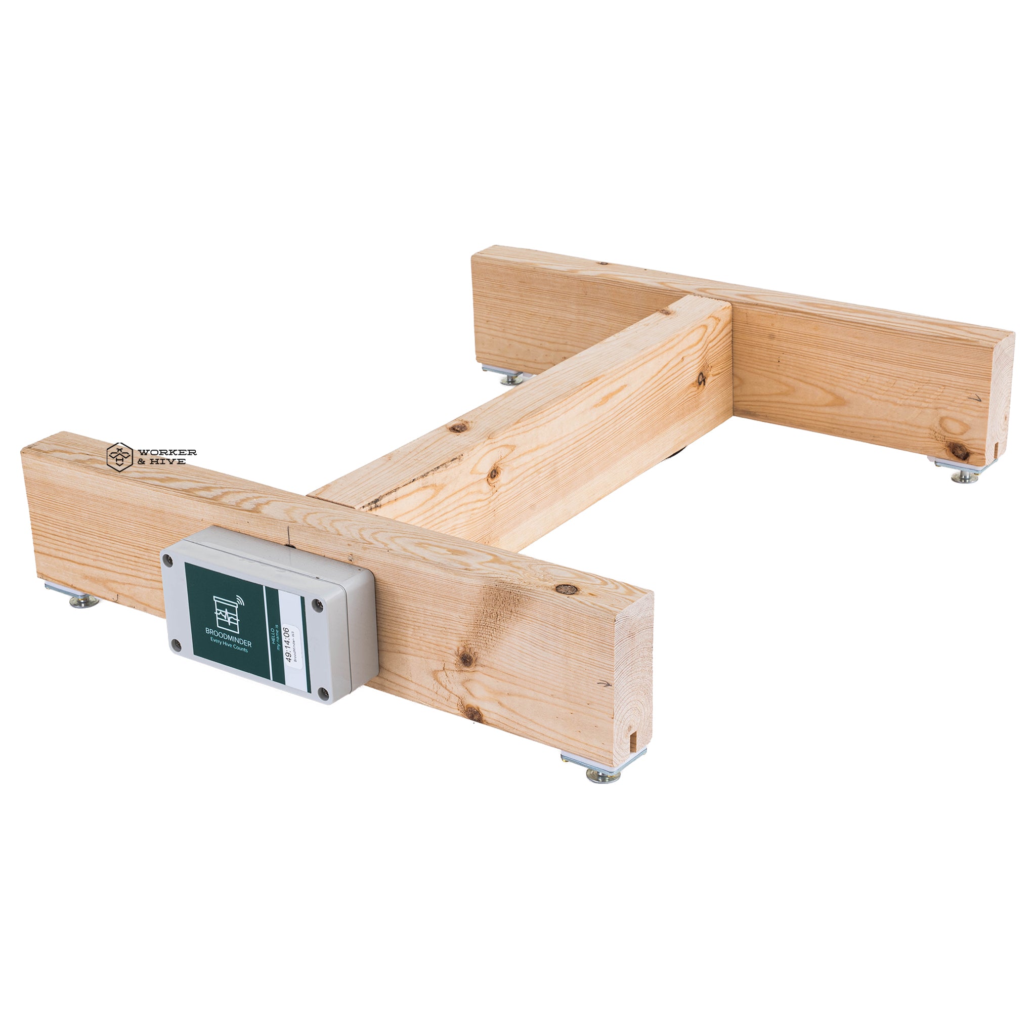 BroodMinder-W3 Four Point Weight Scale Kit — Worker and Hive Bee