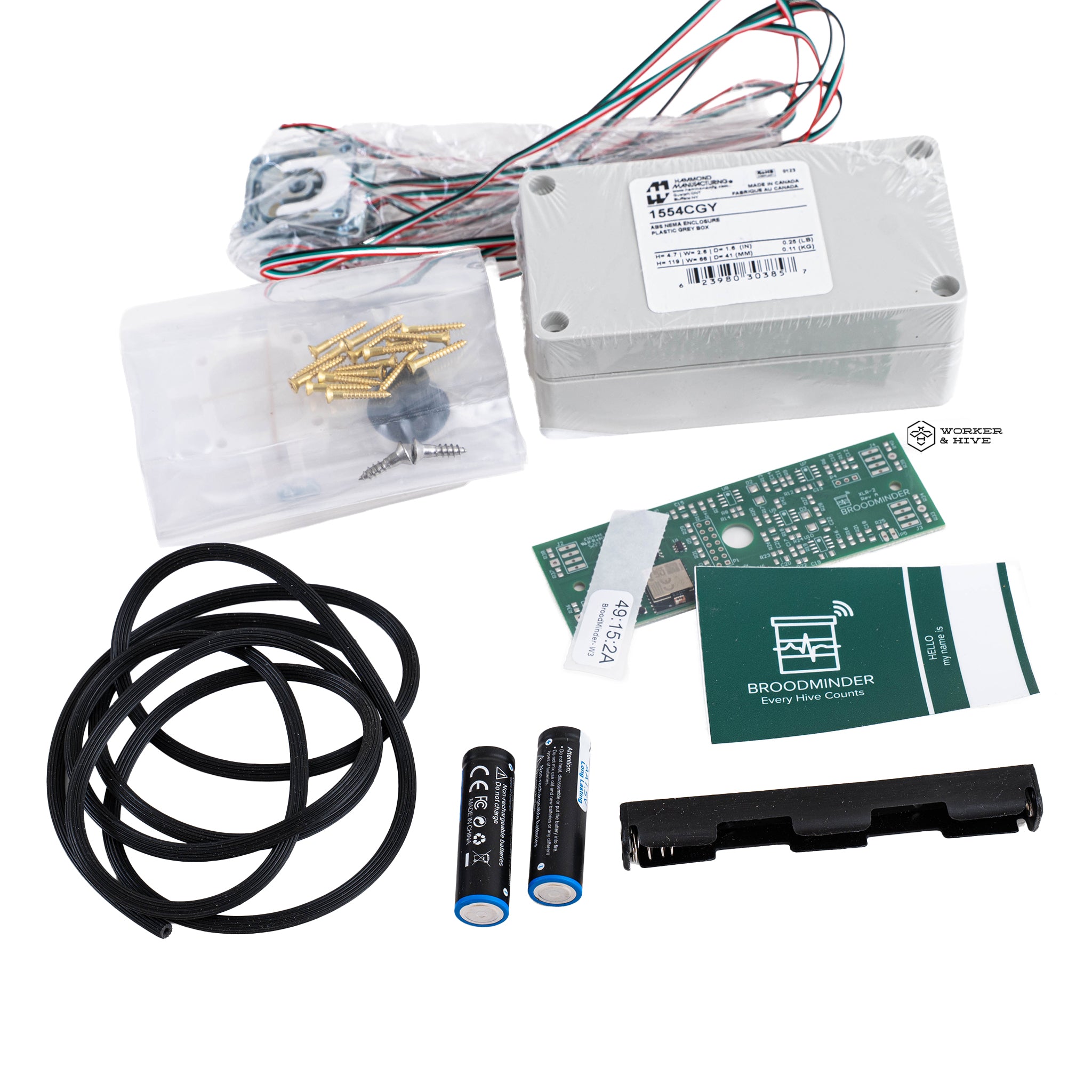 BroodMinder-W3 Four Point Weight Scale Kit — Worker and Hive Bee