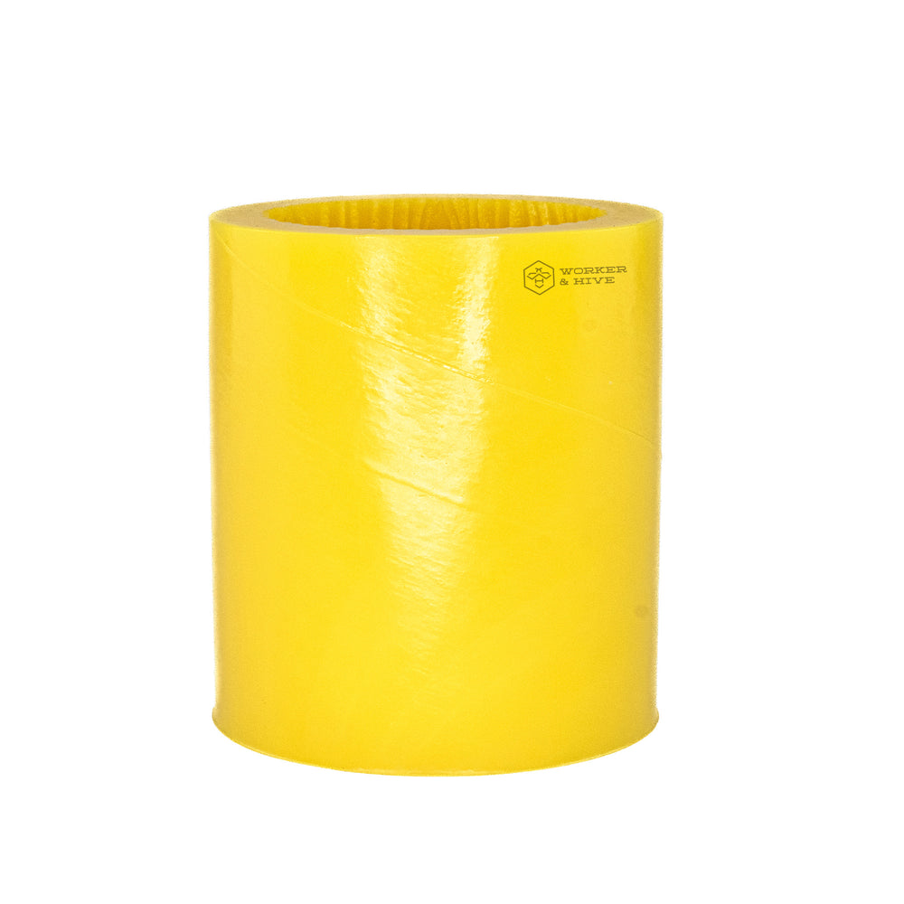 Wood Grain Cylinder Candle Mold