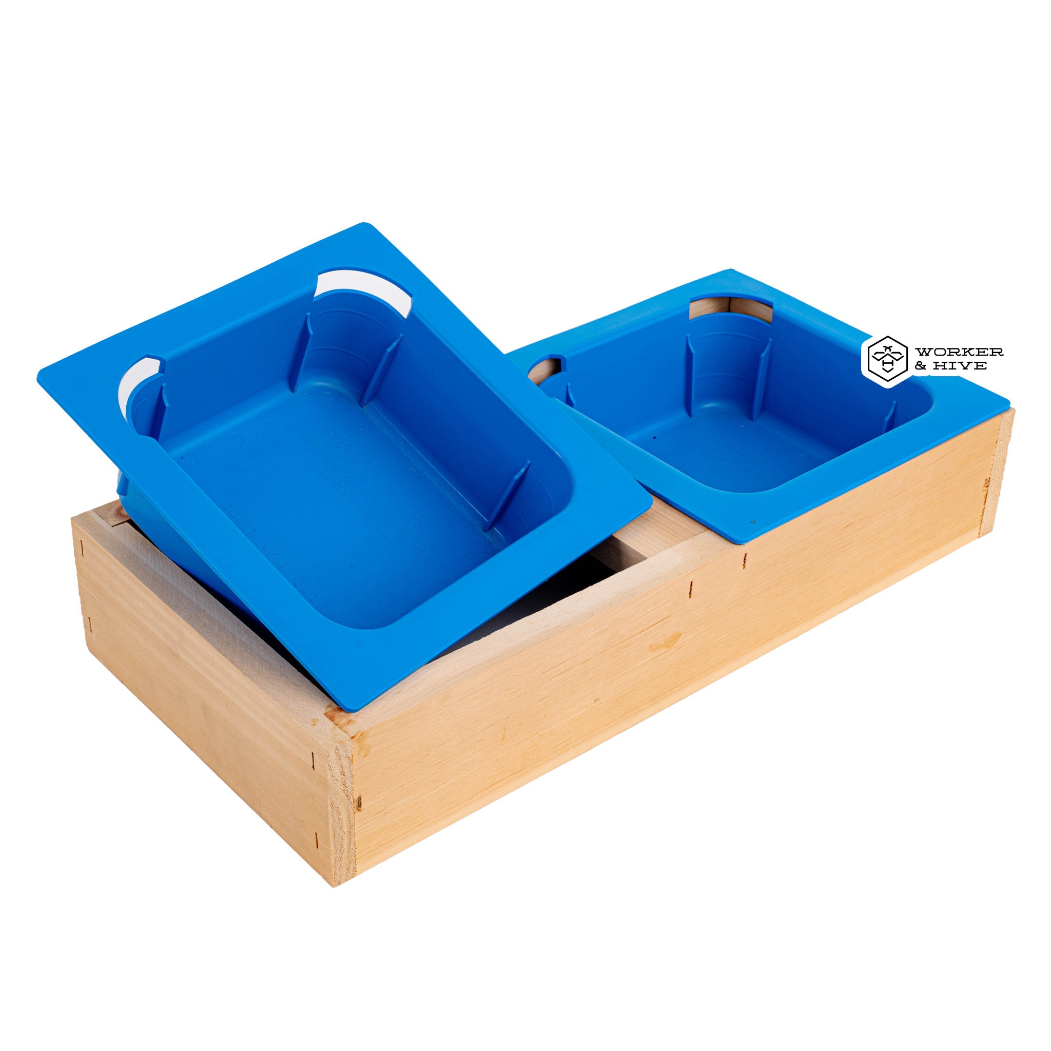 Ceracell Hive Top Feeder with Wood Rim — Worker and Hive Bee Supply