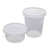 Clear Plastic Honey Tubs