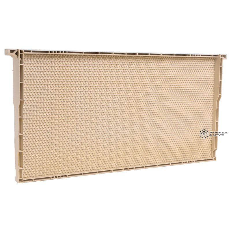 9 1/8" (Deep) White - One Piece Plastic Frame