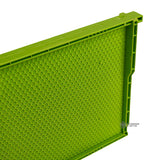 9 1/8" (Deep) Green Drone Comb - One Piece Plastic Frame