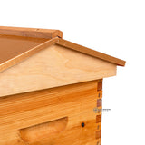 Garden Hive Lid with Copper Metal Roof