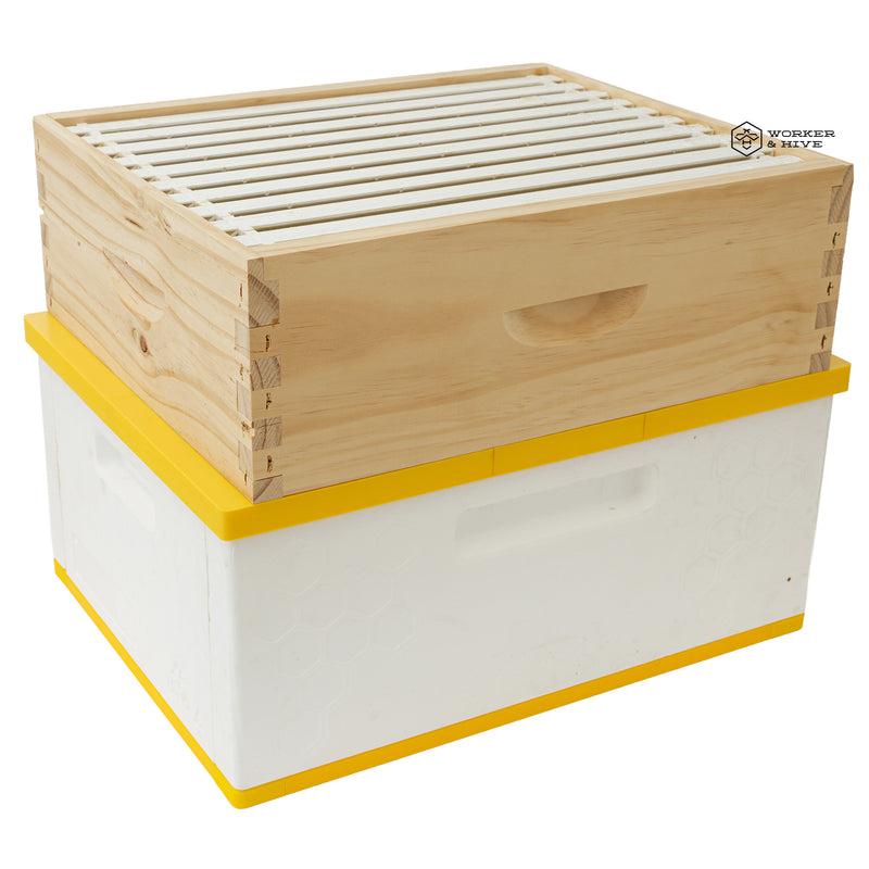 HiveIQ Plastic Adapter Rim for Wooden Hive Boxes
