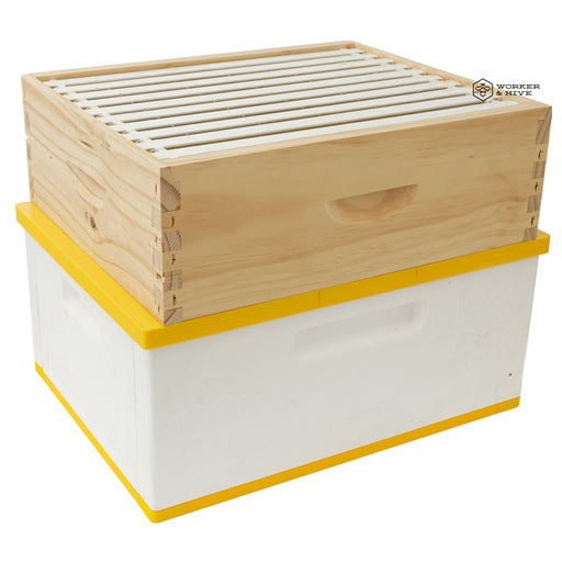 HiveIQ Plastic Adapter Rim for Wooden Hive Boxes