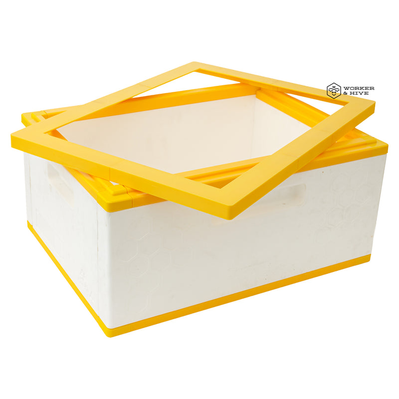 HiveIQ Plastic Adapter Rim for Wooden Hive Boxes
