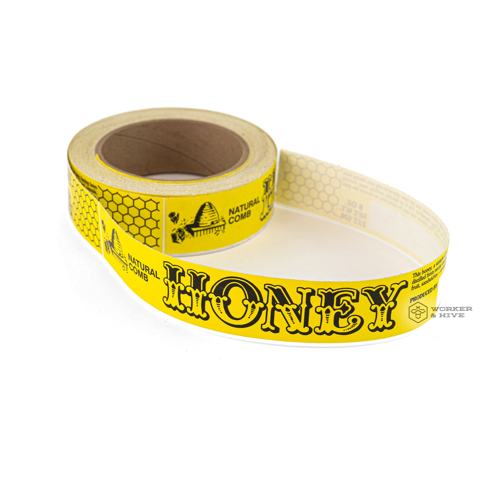 Round Section Labels Roll of 100