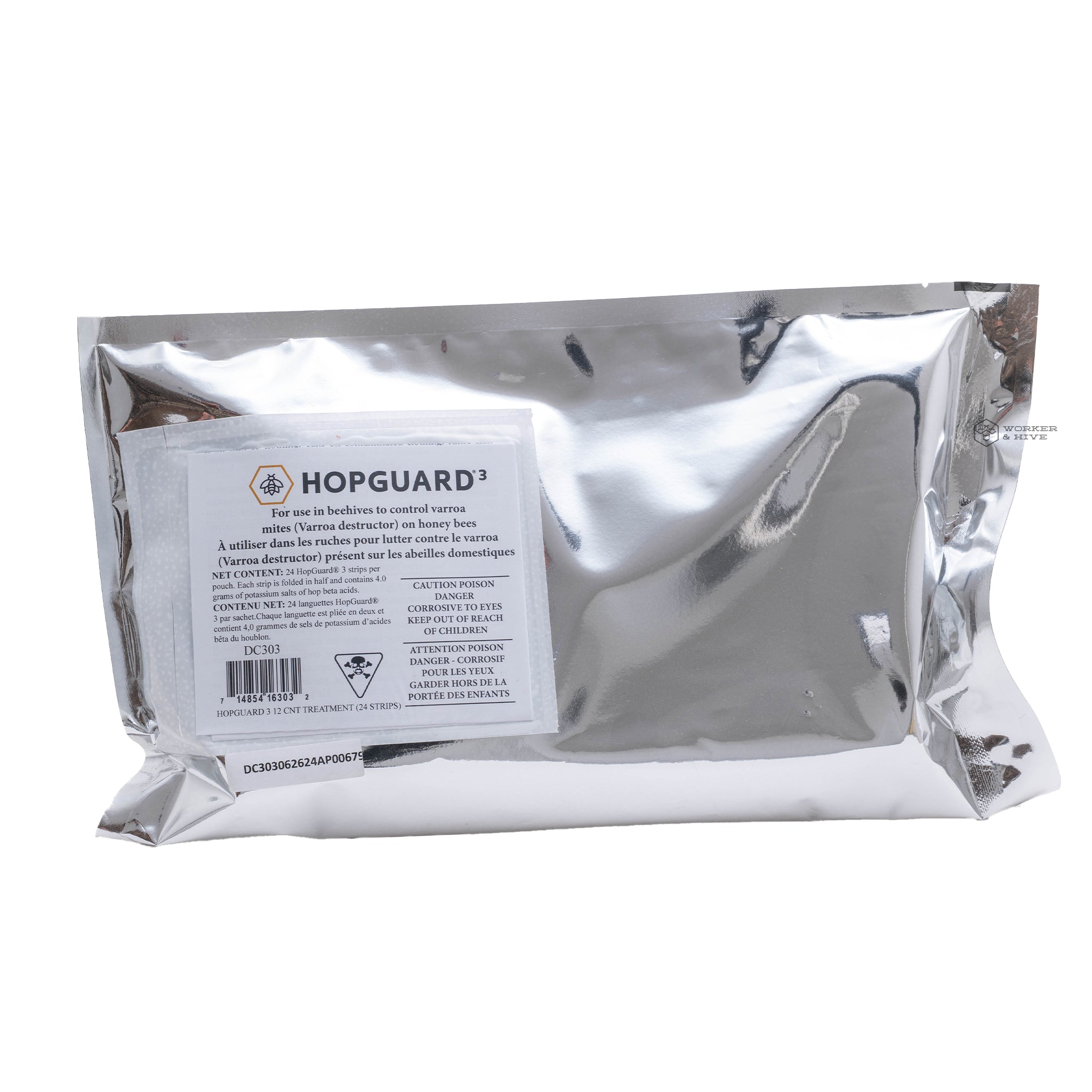 HopGuard 3 Mite Treatment — Worker and Hive Bee Supply