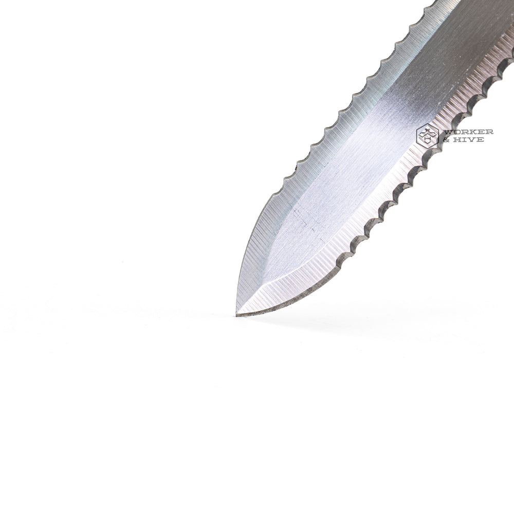 Uncapping Knife - Double Serrated