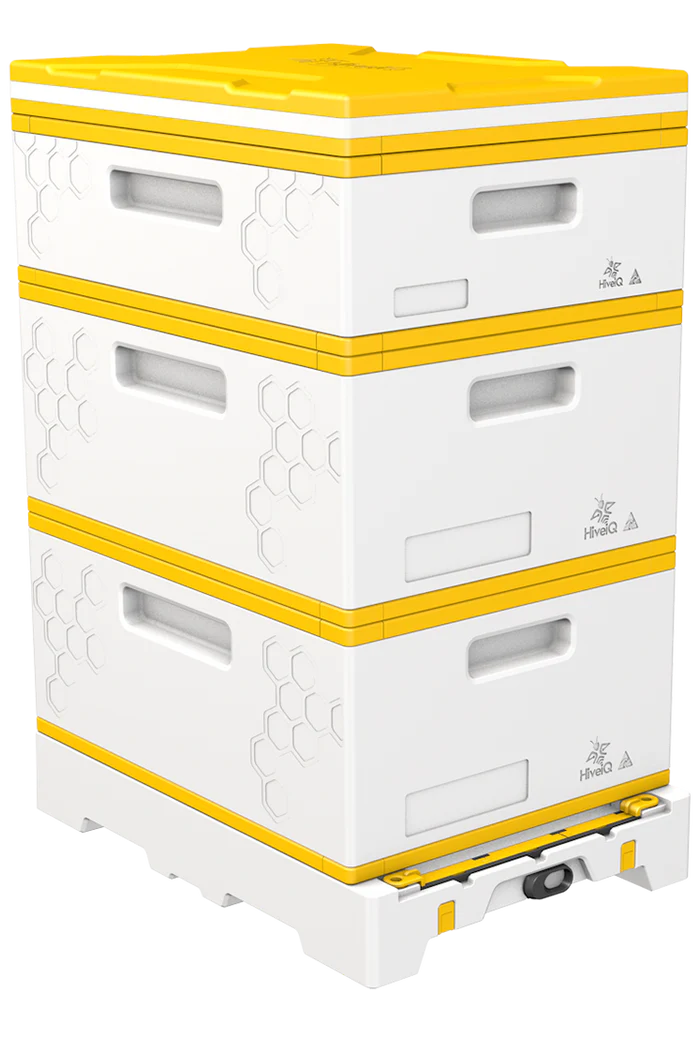 Three Storey HiveIQ Beehive Kit (Two Deeps, One Medium)