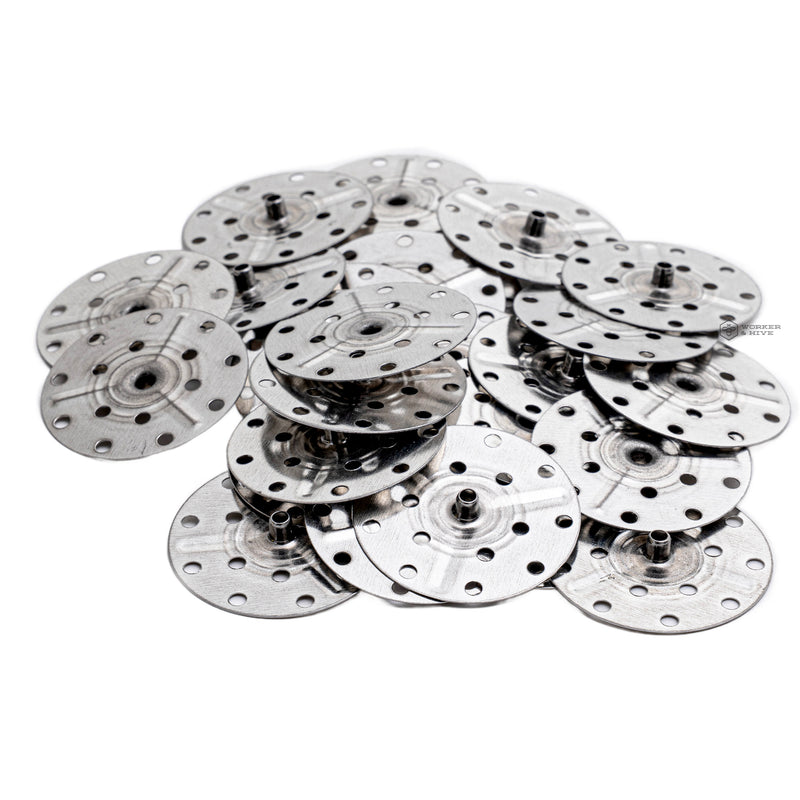 Votive Metal Wick Tabs - Self Centering 50