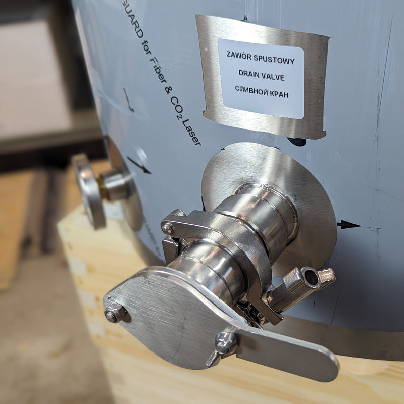 Lyson Water Jacketed 200KG Stainless Settler and Bottling Tank