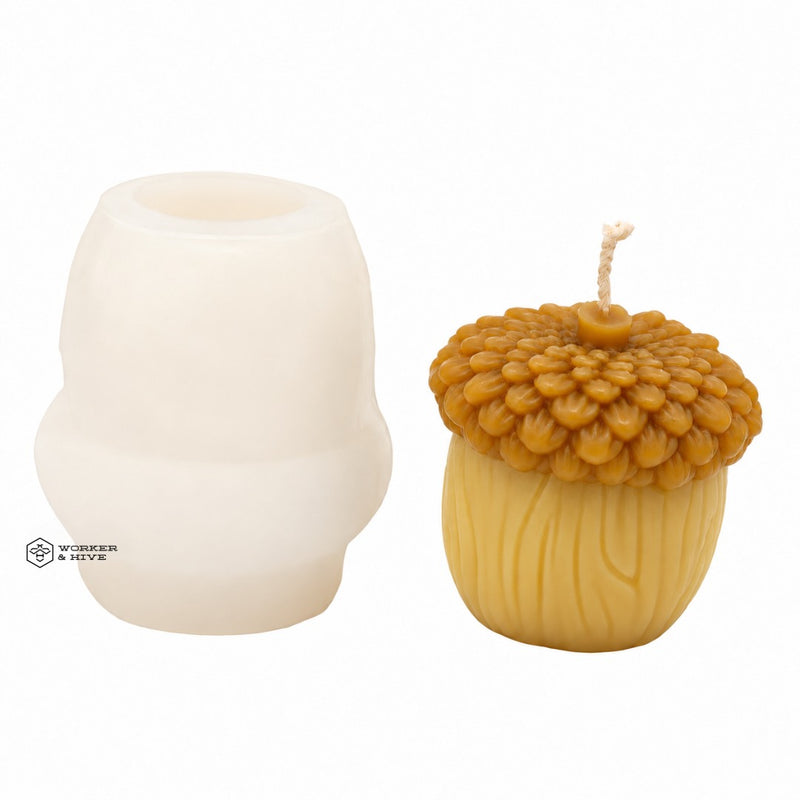 Acorn Candle Mold