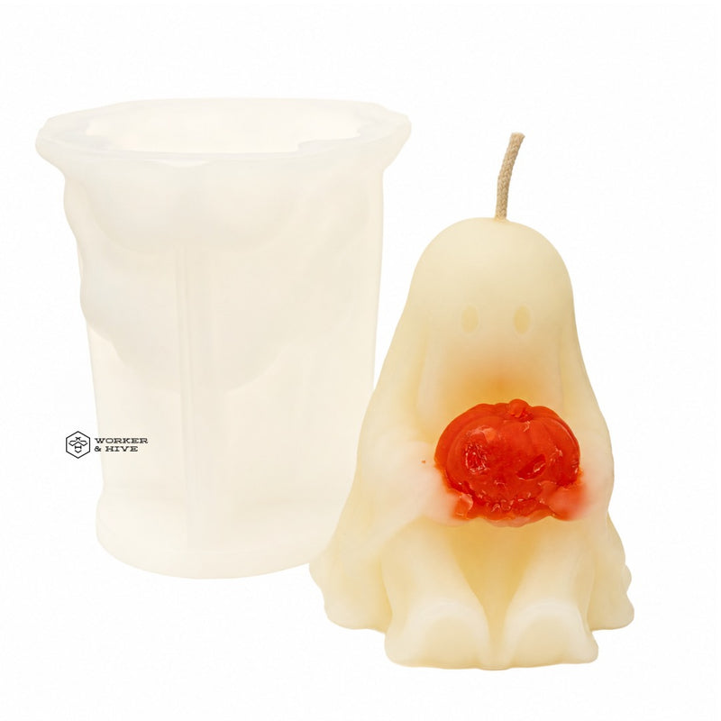Large Ghost Candle Mold