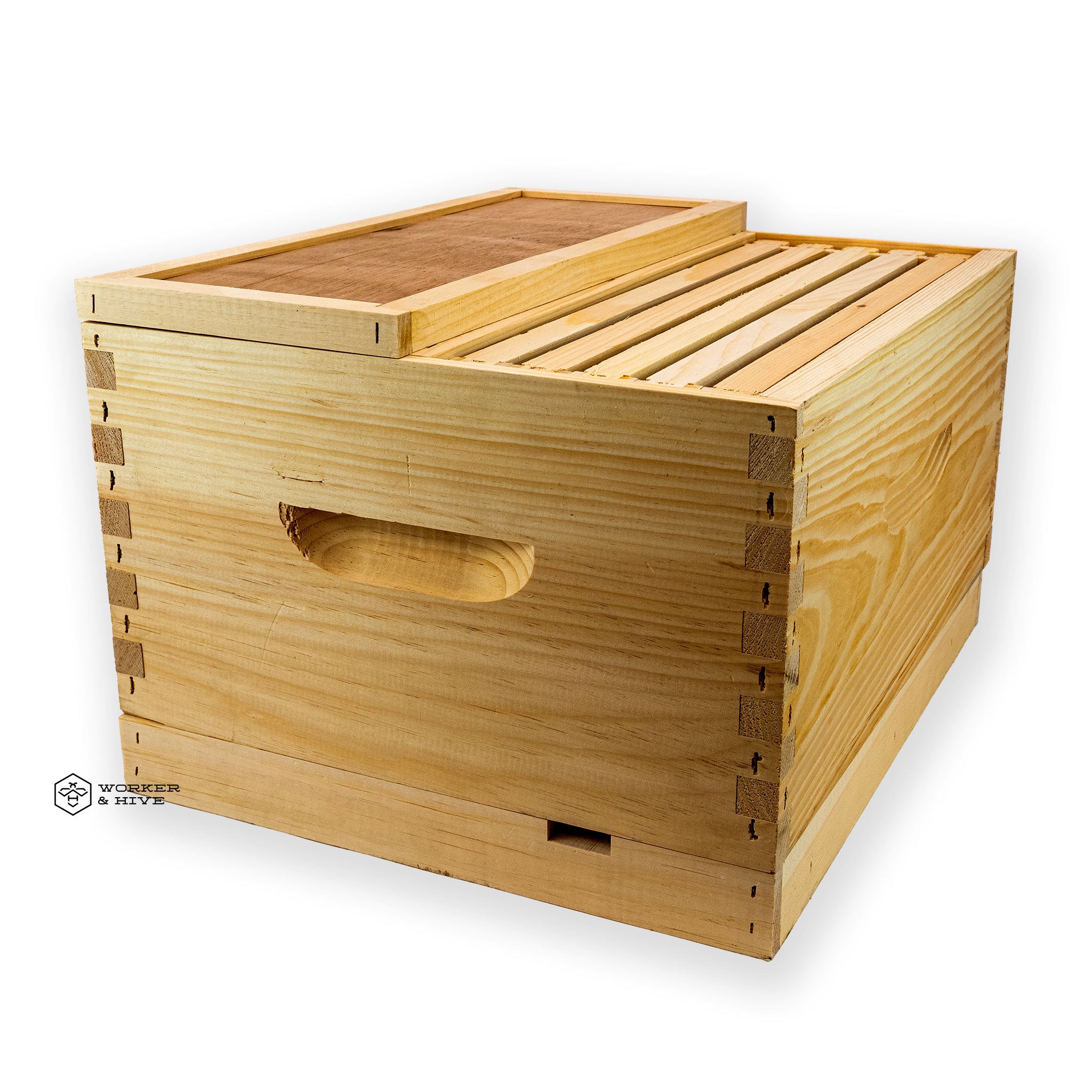 Double Nuc Box Kit — Worker and Hive Bee Supply