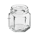 Hexagon Glass Jar