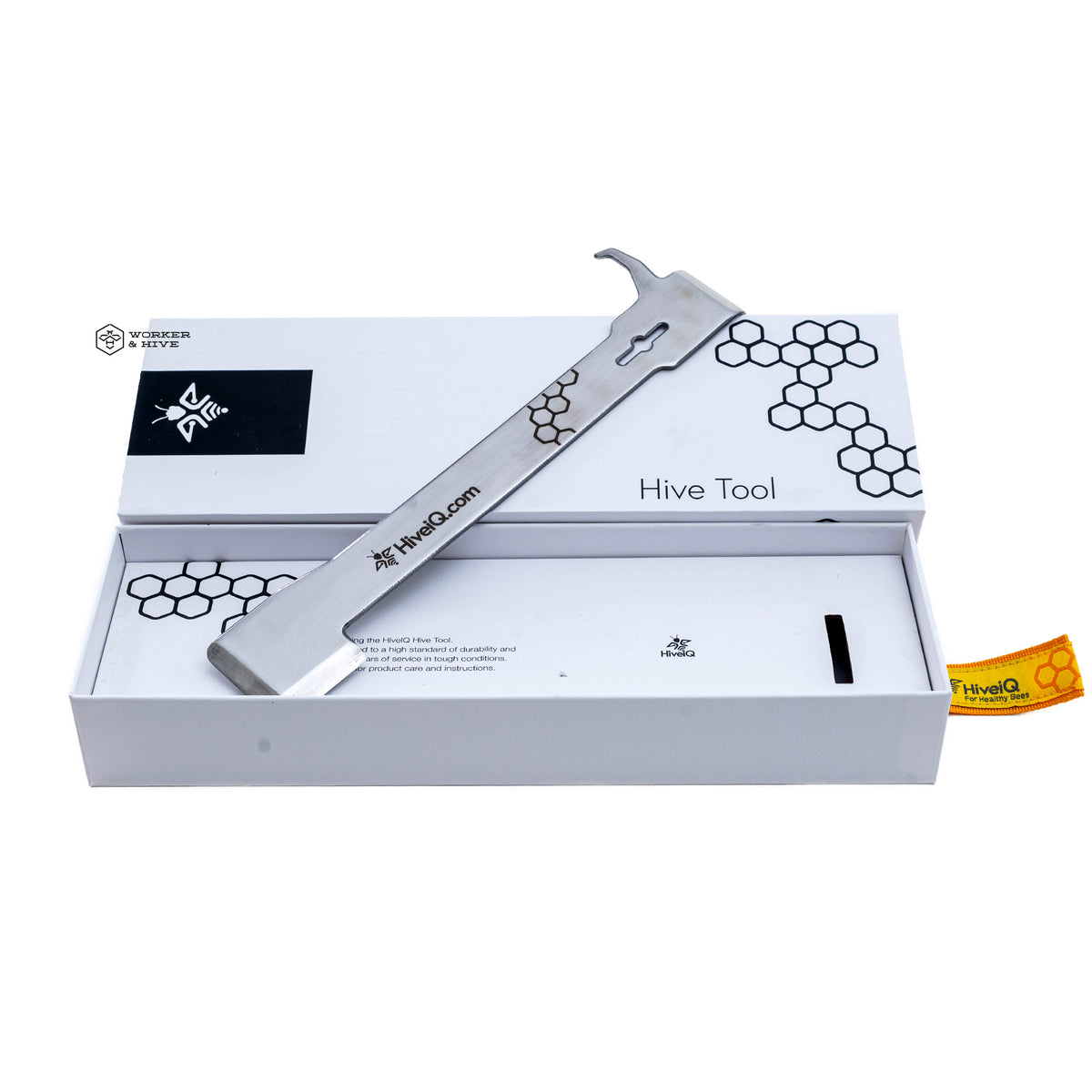 HiveIQ Premium Hive Tool — Worker and Hive Bee Supply