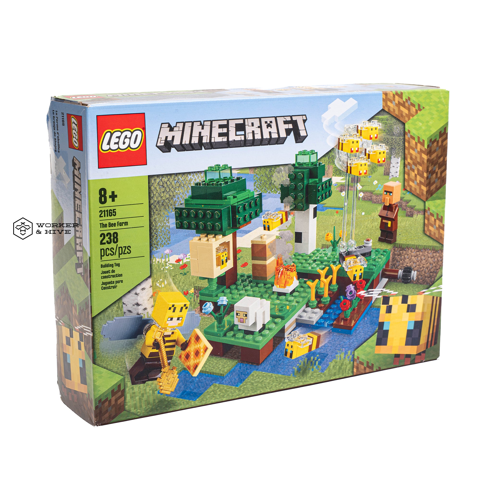 Lego Minecraft - The Bee Farm — Worker and Hive Bee Supply
