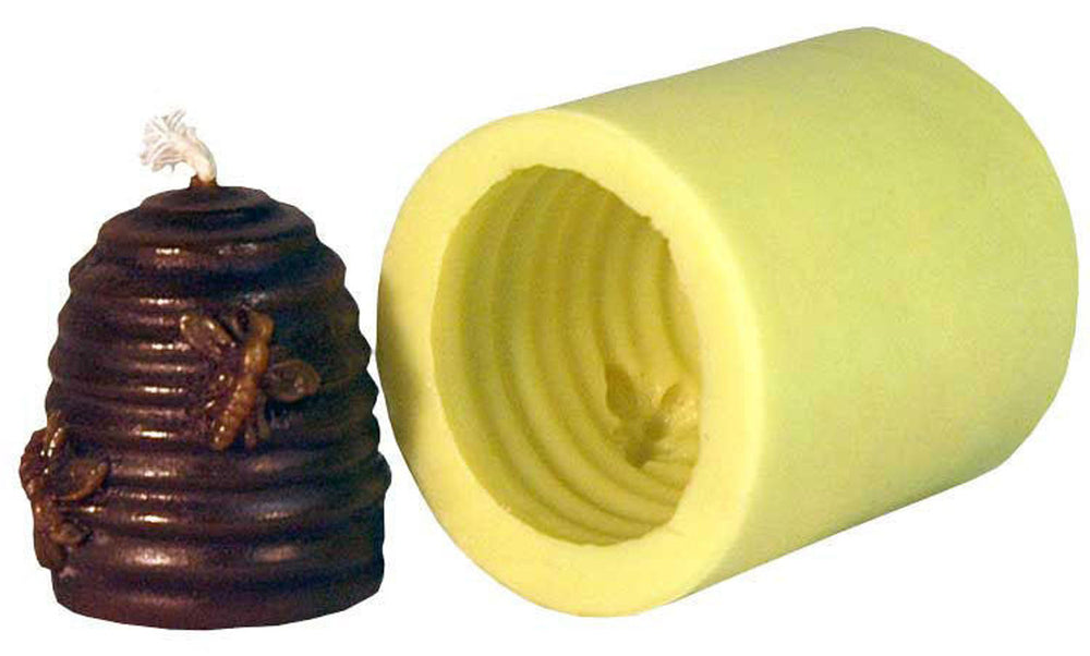 1 1/2" Skep Candle Mold