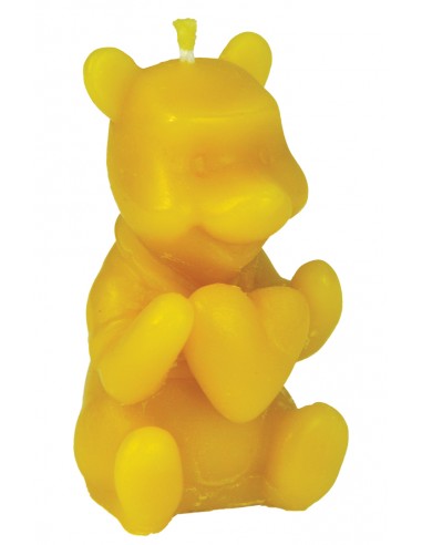 Bear with Heart Candle Mold
