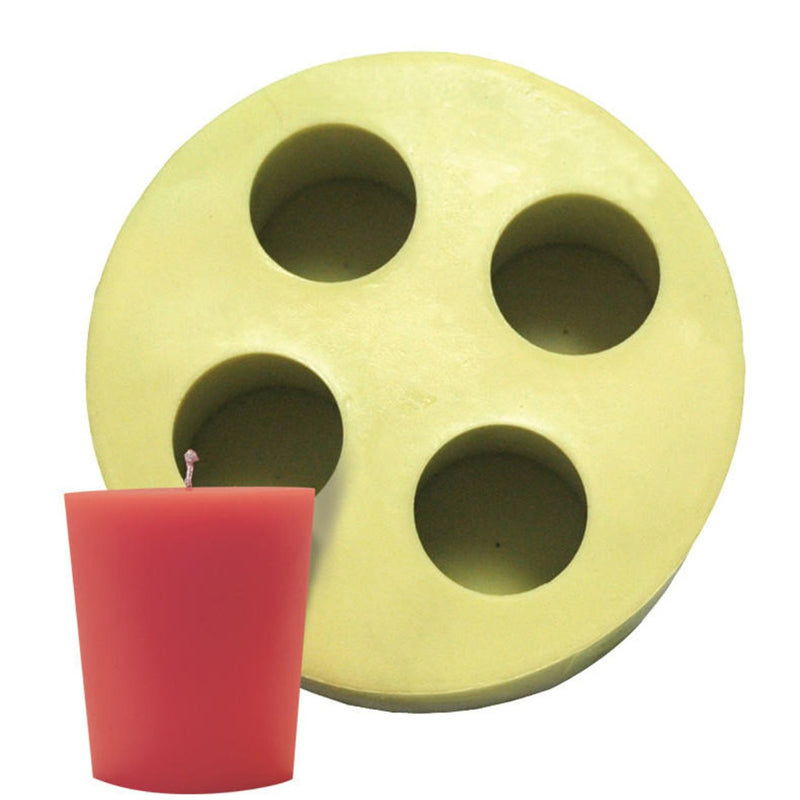Votive Candle mold set of 4