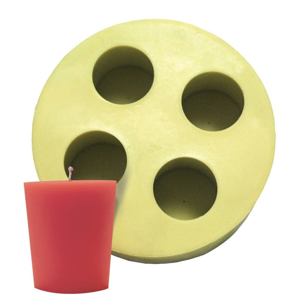 Votive Candle mold set of 4