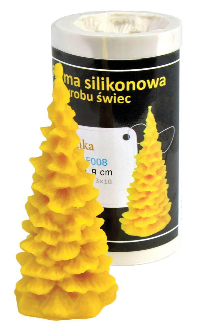 Christmas Tree Candle Mold (9cm)