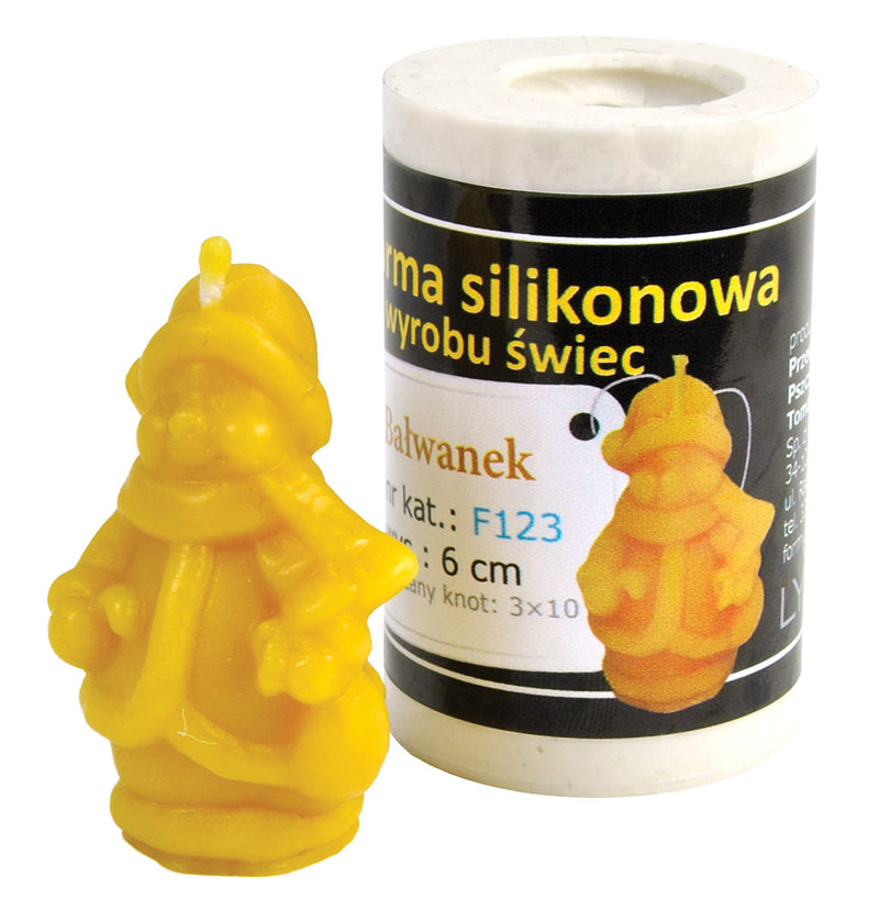 Snowman Candle Mold