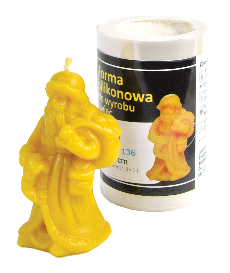 Santa Claus Candle Mold